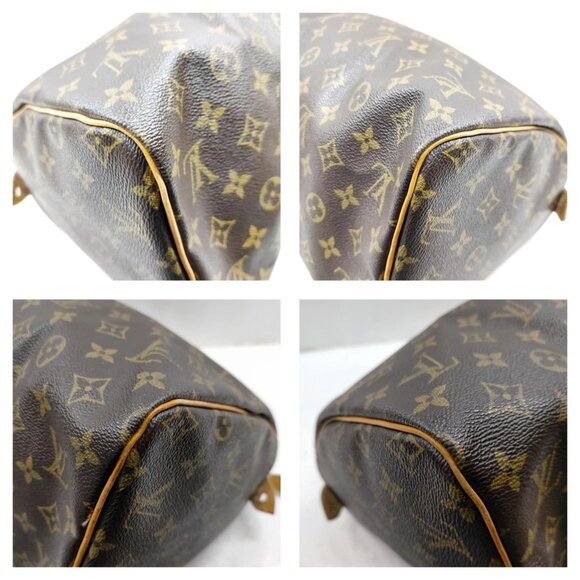 Louis Vuitton Speedy 30 Brown Monogram Hand Bag mon-908-090425 - Picture 6 of 16